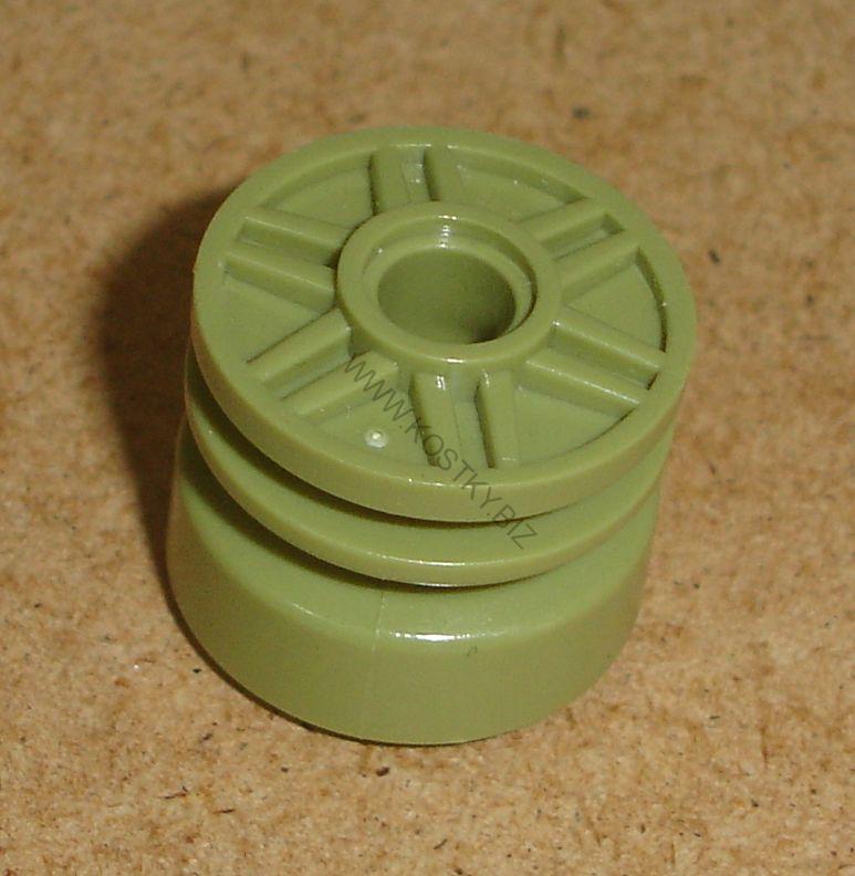 Lego 640210 (55981) kolo 18mm D. x 14mm s dírou pro velký pin POUŽITÉ