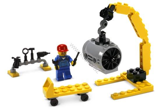 Lego 660004-X (30396) panty 1x2 držák háku 30395 10 ks POUŽITÉ