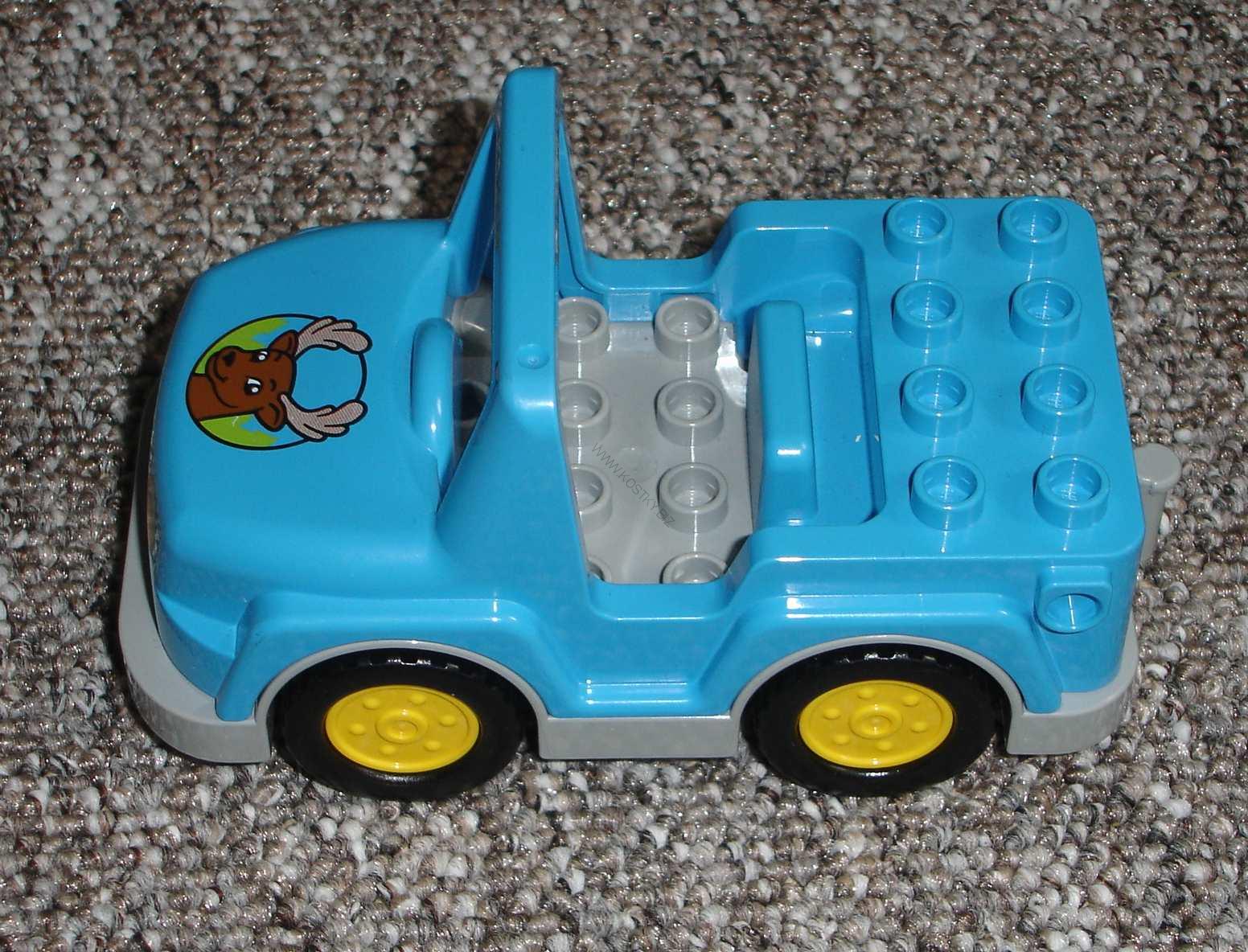 Lego Duplo D50770 Off Road modrý lesník POUŽITÉ