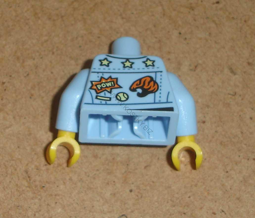 Lego F05004P (973pb3668c01) tělo + ruce (bunda) NOVÉ2