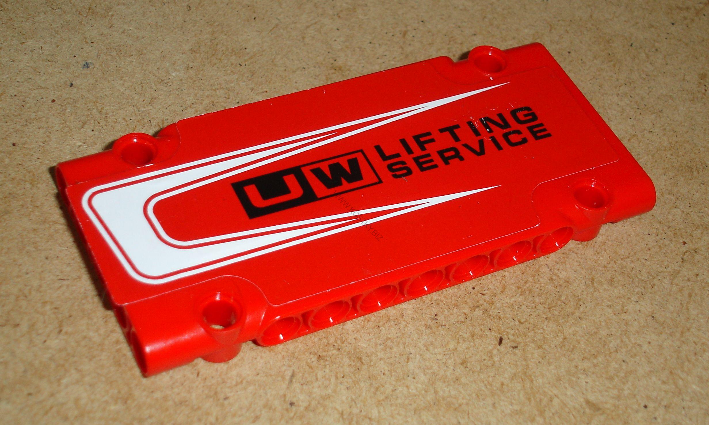 Lego 530416-2 (64782) technic panel 5x11x1 s nálepkou na obou stranách 1 ks POUŽITÉ