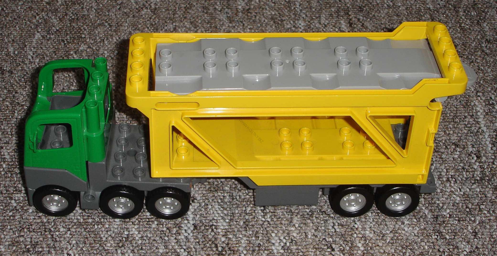 Lego Duplo D50001 nákladní auto přeprava bez zadní rampy POUŽITÉ