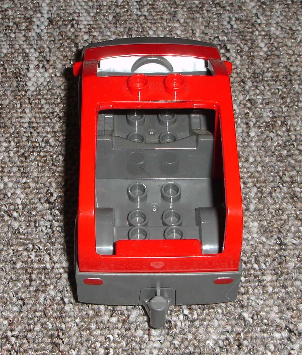 Lego Duplo D50670 červené auto POUŽITÉ