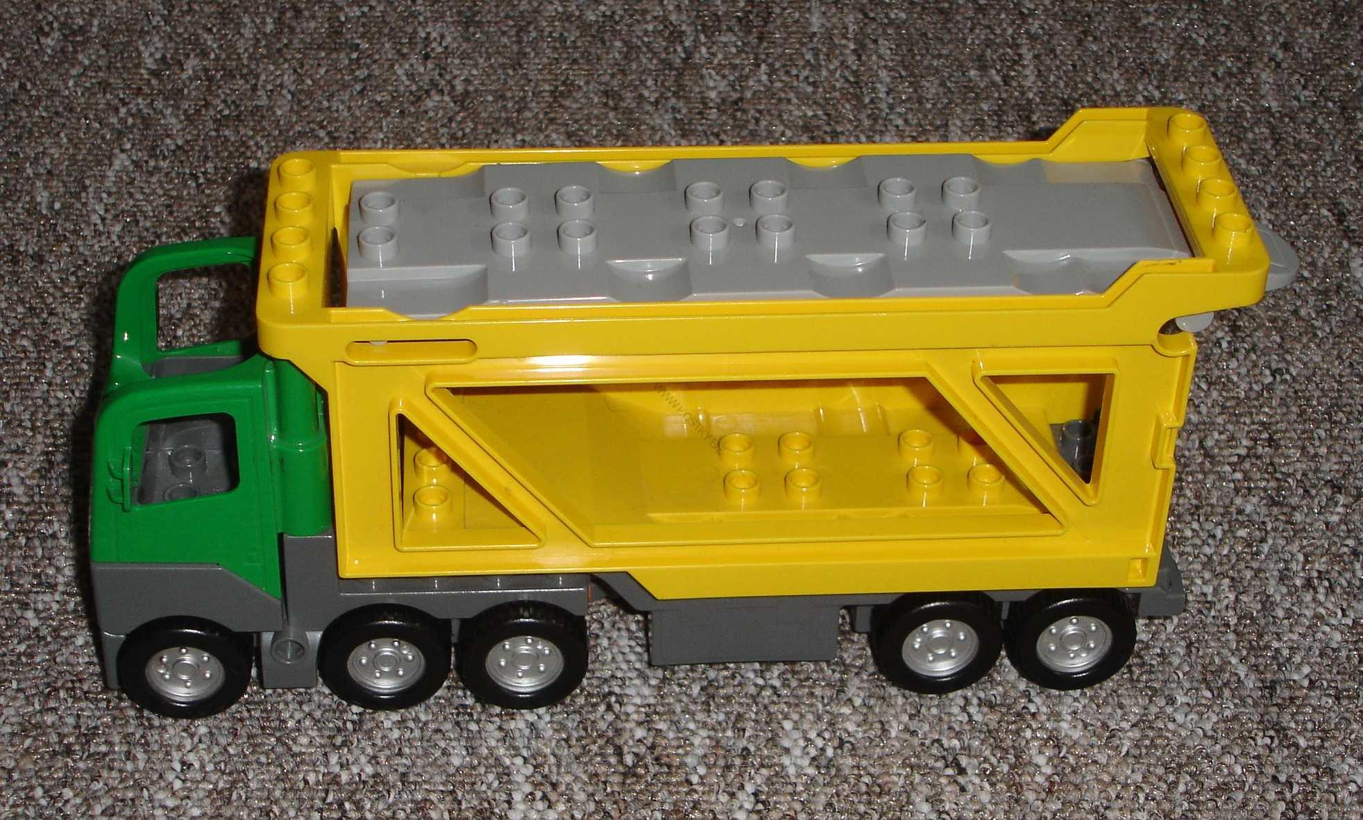 Lego Duplo D50001 nákladní auto přeprava bez zadní rampy POUŽITÉ
