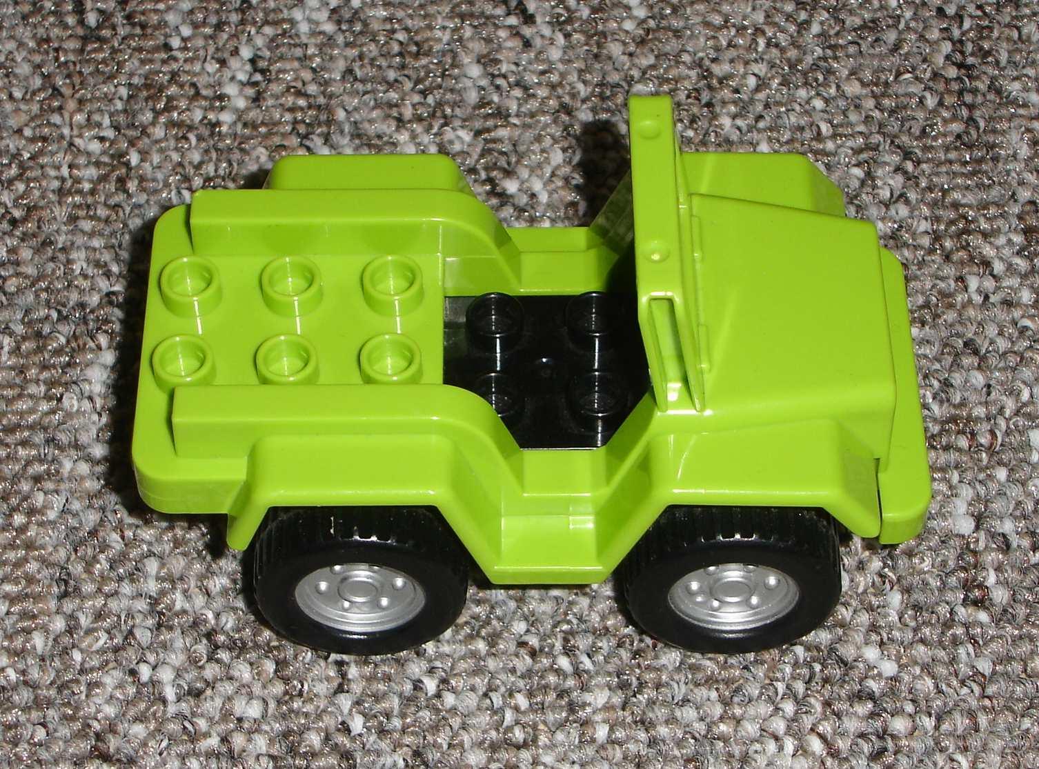 Lego Duplo D50170 zelený džíp (jeep) POUŽITÉ