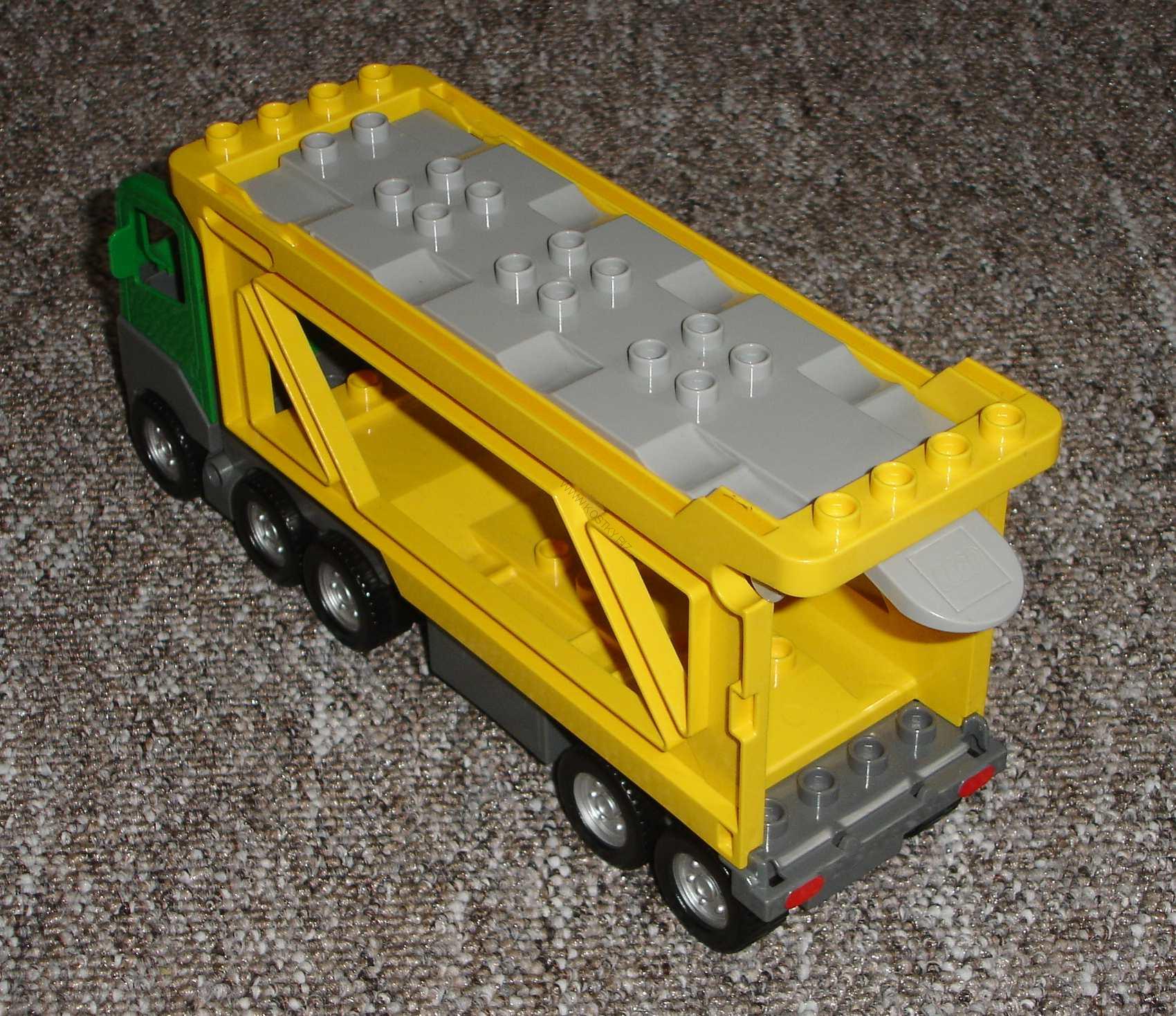 Lego Duplo D50001 nákladní auto přeprava bez zadní rampy POUŽITÉ