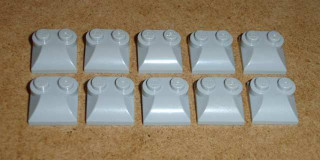 Lego 719435-X (47457) části aut 10 ks POUŽITÉ
