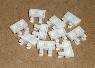Lego 250324-X (60470, 60470b) destička speciální 1x2, klip 10 ks POUŽITÉ