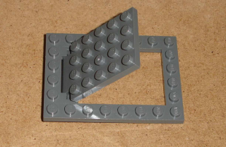 Lego 261776 (30041, 30042) destička speciální 6x8, rám + padací dvířka POUŽITÉ