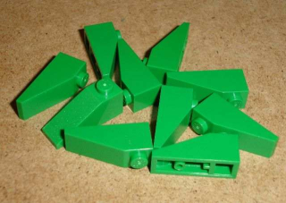 Lego 301265-X (4286) šikmá, střecha 33 3x1 10 ks POUŽITÉ