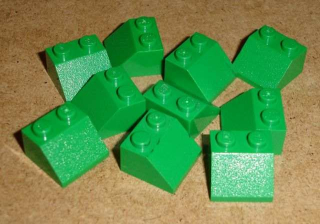 Lego 303320-X (3039) šikmá, střecha 45 2x2 10 ks POUŽITÉ