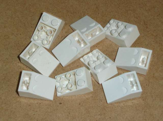Lego 310230-X (3747b) šikmá, inverted 33 3x2 10 ks POUŽITÉ
