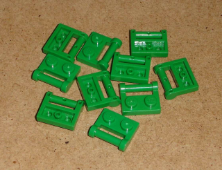 Lego 257025-X (48336) destička speciální 1x2, tyč (držák) 10 ks POUŽITÉ