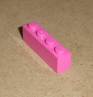 Lego 101890 (3010) kostka 1x4 1 ks POUŽITÉ