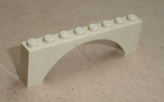 Lego 422295 (16577) mostový oblouk 1x8x2 1 ks POUŽITÉ