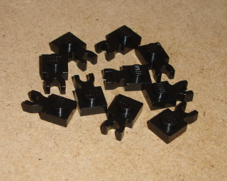 Lego 255378-X (4085) destička speciální 1x1 s klipem 10 ks POUŽITÉ