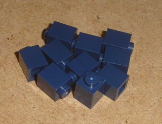 Lego 100055-X (3005) kostka 1x1 10 ks POUŽITÉ
