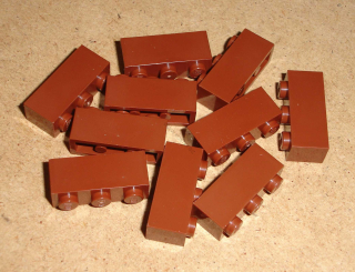 Lego 101740-X (3622) kostka 1x3 10 ks POUŽITÉ