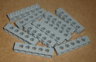 Lego 506890-X (3894) technic kostka 1x6 10 ks POUŽITÉ
