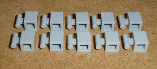 Lego 150100-X (2921) kostky s úchytem 10 ks POUŽITÉ