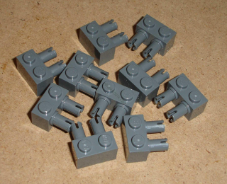 Lego 152125-X (30526) kostky speciální s piny 10 ks POUŽITÉ