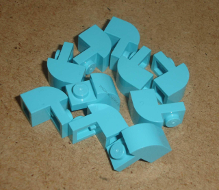 Lego 717910-X (6091) zakulacené kostky 10 ks POUŽITÉ