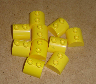 Lego 718570-X (30165) zakulacené kostky 10 ks POUŽITÉ
