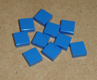 Lego 600005-X (3070) hladké kostky 1x1 10 ks POUŽITÉ