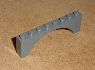 Lego 422230 (16577) mostový oblouk 1x8x2 1 ks POUŽITÉ