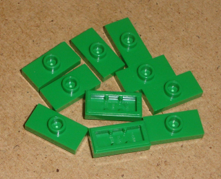 Lego 256110-X (15573) destička speciální 1x2 10 ks POUŽITÉ