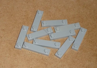 Lego 258720-X (92593) destička speciální 1x4 10 ks POUŽITÉ