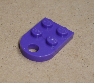 Lego 260510 (3176) destička speciální 3x2 s dírou 1 ks POUŽITÉ
