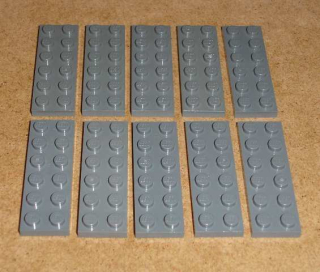 Lego 202850-X (3795) destička, podložka 2x6 10 ks POUŽITÉ