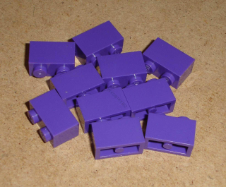 Lego 100795-X (3004) kostka 1x2 10 ks POUŽITÉ