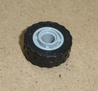 Lego 635690 (42610, 92409) kolo 11mm D. x 8mm s gumou ire 17.5mm D. x 6mm (díra na velký pin) POUŽITÉ