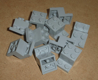 Lego 253785-X (18671) bracket 3x2x1 1/3 10 ks POUŽITÉ