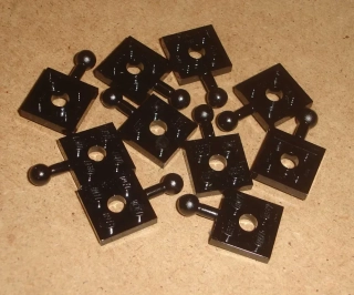 Lego 259940-X (15456) destička speciální 2x2, tažné 10 ks POUŽITÉ