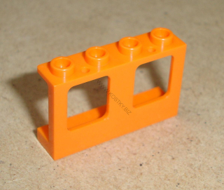 Lego 400719 (61345) okno 1x4x2 letadlo bez skla 1 ks POUŽITÉ