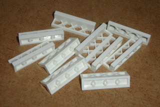 Lego 425090-X (3633) plot 1x4x1 10 ks POUŽITÉ