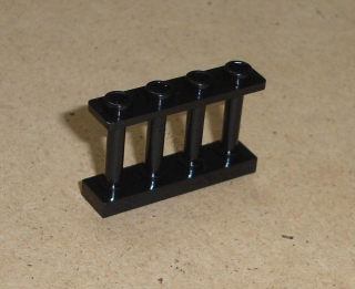 Lego 425340 (15332) plot, zábradlí 1x4x2 1 ks POUŽITÉ