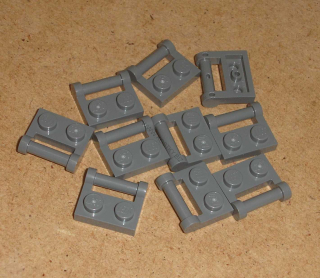 Lego 257010-X (48336) destička speciální 1x2, tyč (držák) 10 ks POUŽITÉ