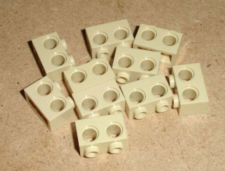 Lego 506695-X (32000) technic kostka 1x2 10 ks POUŽITÉ