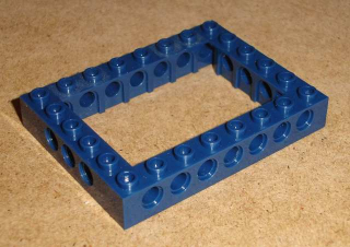 Lego 507465 (32532) technic kostka 6x8 1 ks POUŽITÉ