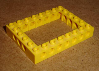 Lego 507500 (32532) technic kostka 6x8 1 ks POUŽITÉ