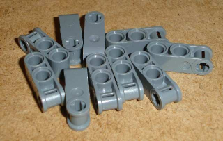 Lego 512160-X (42003) technic spojka osy, pinu 10 ks POUŽITÉ