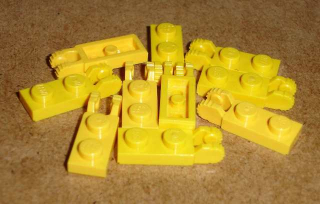 Lego 660346-X (44302) panty destička 1x2 10 ks POUŽITÉ