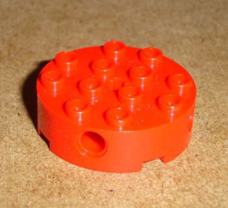 Lego 700216 (6222) kulatá kostka 4x4 1 ks POUŽITÉ