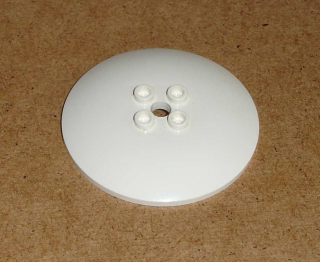 Lego 701077 (44375a) disk, radar 6x6 (lehce zežloutlé) 1 ks POUŽITÉ