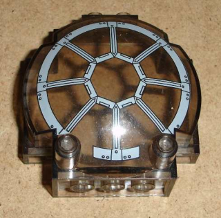 Lego 880202 (30366px2) čelní sklo, kokpit 3x6x5 STAR WARS 1 ks POUŽITÉ
