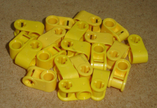 Lego 512130-X (6536) technic spojka osy a pinu 20 ks POUŽITÉ